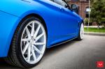 BMW 4-Series Matte Blue on Vossen Wheels (CVT) 2017 года